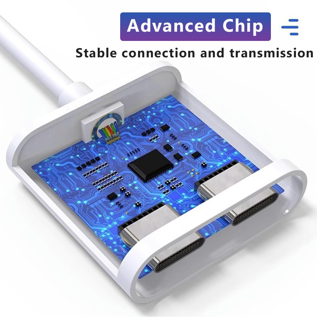 Lighting and charging connecto
