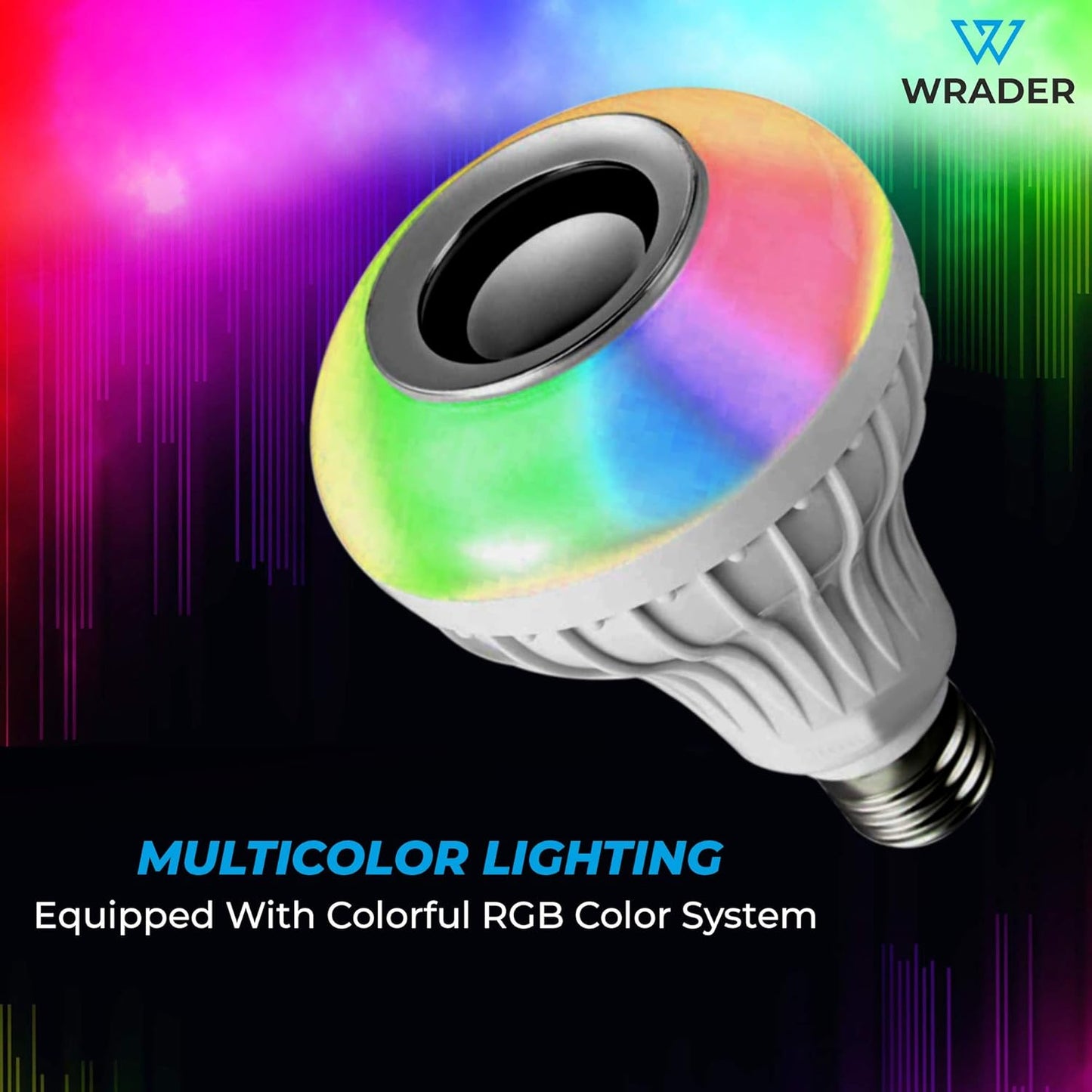 Led music bulb with bluetooth