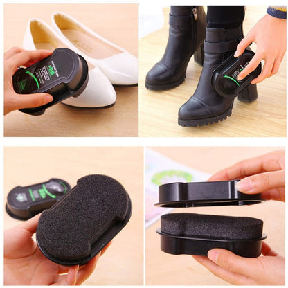 Double-sided instant shoe polish sponge (Pack of 2)