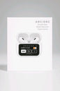 A9 Pro wireless earbuds with a smart touch screen display