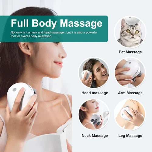 Electric Scalp Massager Electric Head Massager Rechargeable
