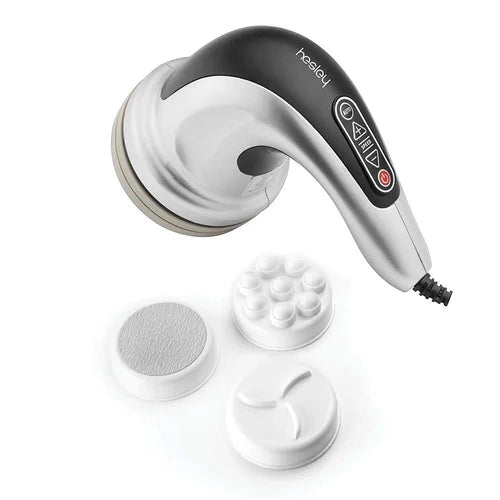 Hesley Electric Full Body Massager for Pain Relief of Back, Leg and Foot (black grey)