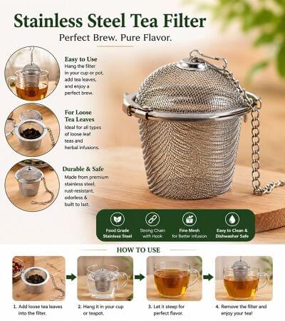 Tea filter (Pack of 2)
