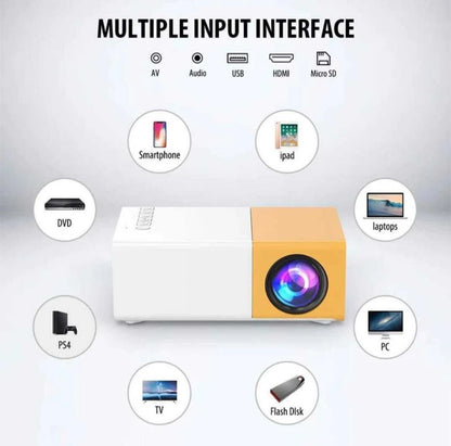 Portable Mini Home Theater LED Projector